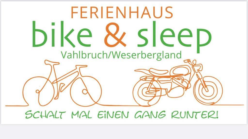 Bike & Sleep Weserbergland Ferienhaus Vahlbruch 외부 사진